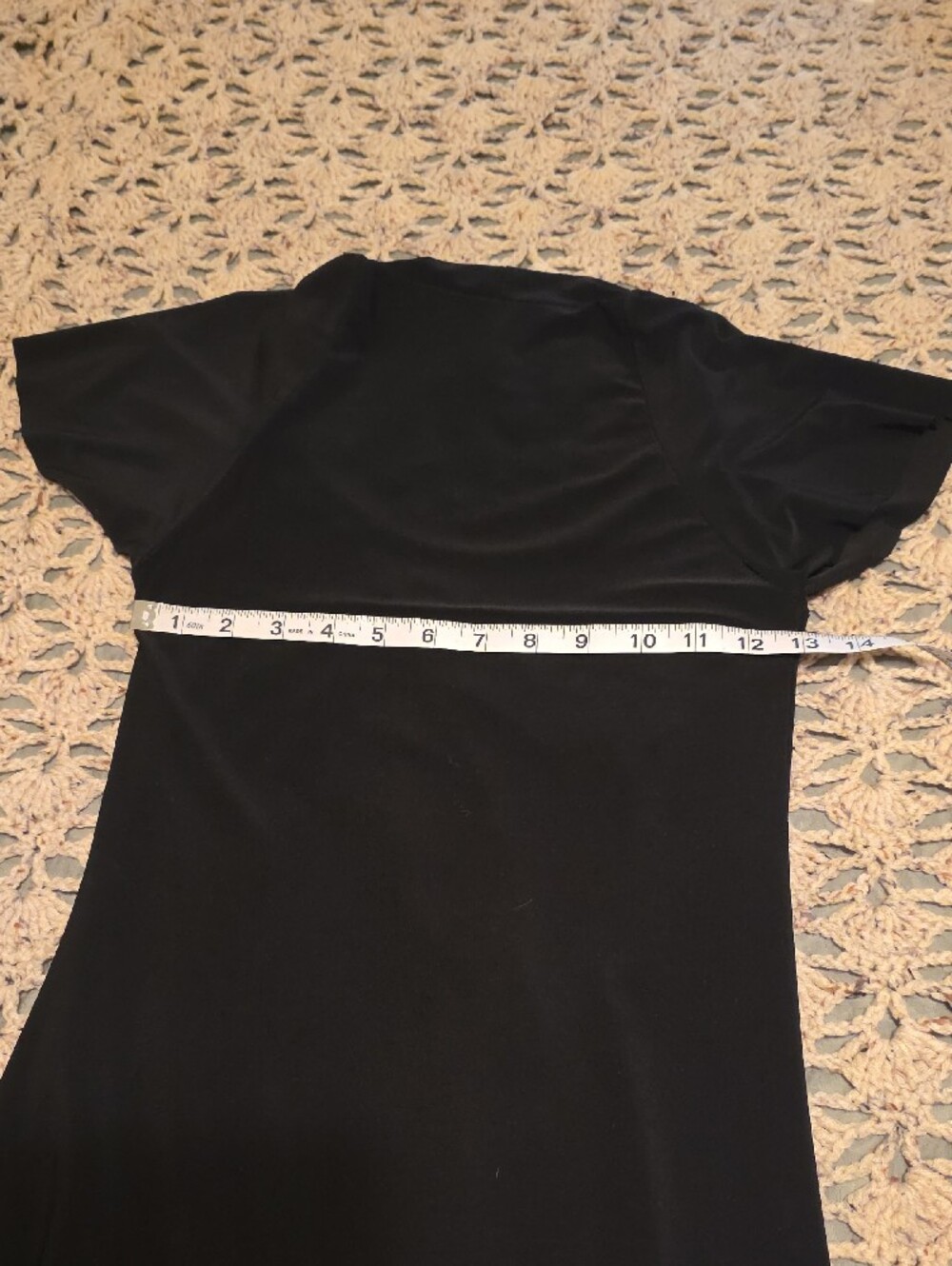 Tempted Black Draped Cowl Neck Midi Dress - Picture 7 of 9